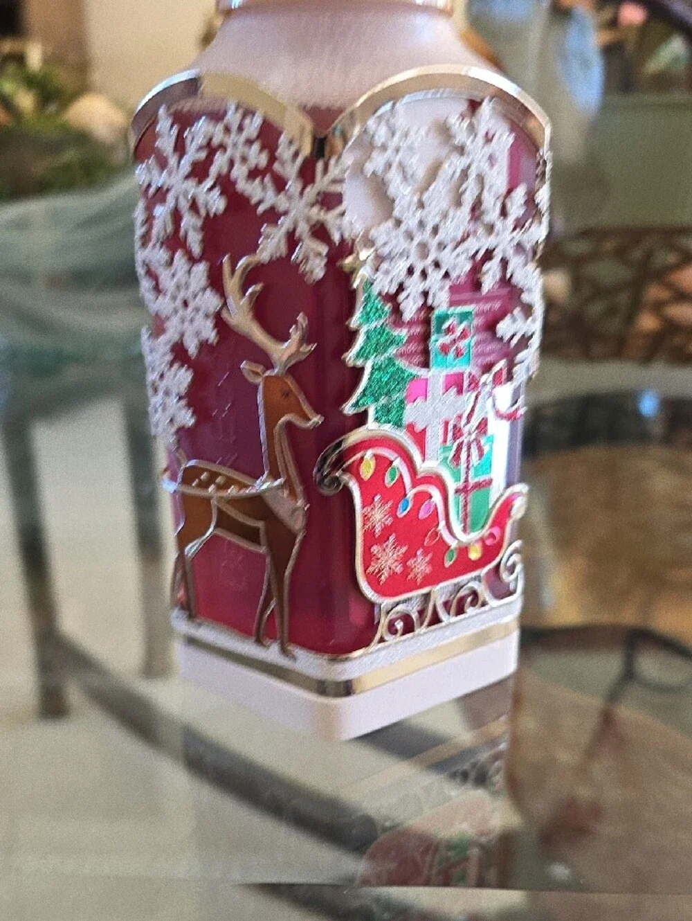 Bath and Body Works Christmas Holiday Santa Sleigh Foaming Soap Holder New - Picture 6 of 6